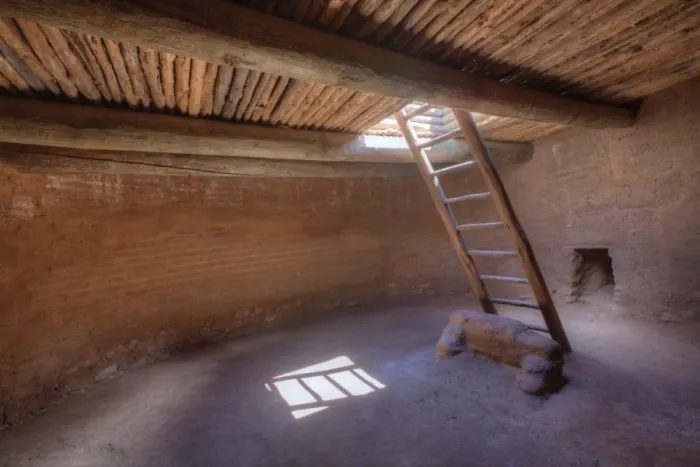 Framed Print : Pueblo Kiva, Pecos National Historical Park, Pecos, New Mexico, United States of America Framed Print : Pueblo Kiva, Pecos National Historical Park, Pecos, New Mexico, United States of America