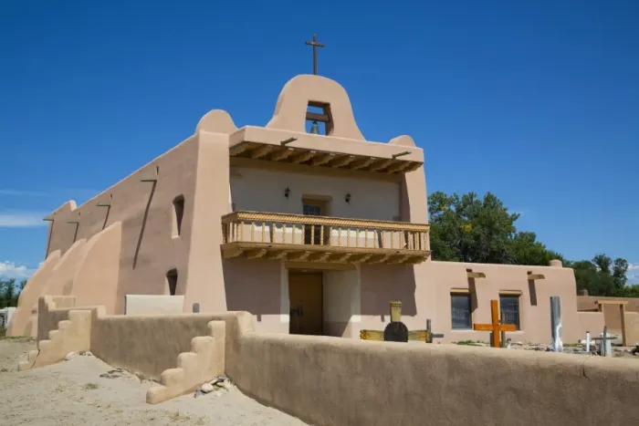 Framed Print : Pueblo Mission, San Ildefonso Pueblo, Pueblo dates to 1300 AD, New Mexico, United States of America Framed Print : Pueblo Mission, San Ildefonso Pueblo, Pueblo dates to 1300 AD, New Mexico, United States of America