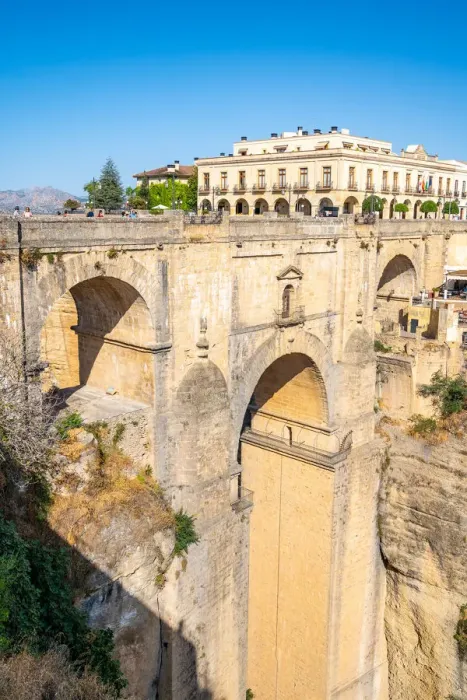 Framed Print : Puente Nuevo (New Bridge), the tallest of the three bridges in Ronda crossing Framed Print : Puente Nuevo (New Bridge), the tallest of the three bridges in Ronda crossing
