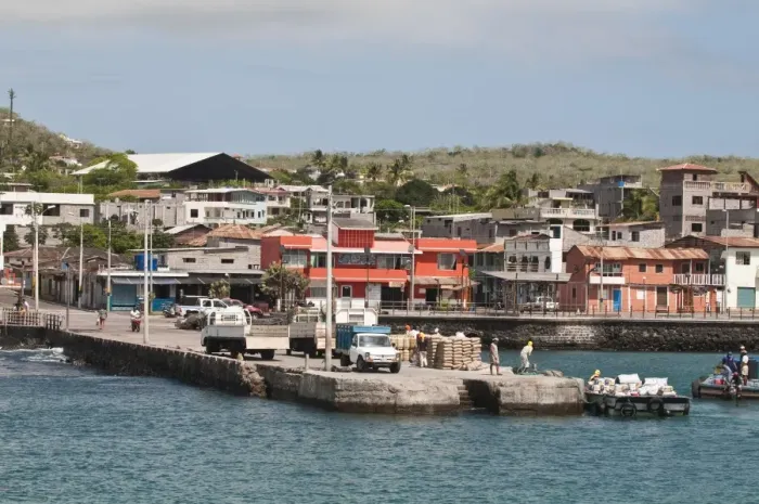 Framed Print : Puerto Baquerizo Moreno, capital of the Galapagos, Isla San Cristobal Framed Print : Puerto Baquerizo Moreno, capital of the Galapagos, Isla San Cristobal