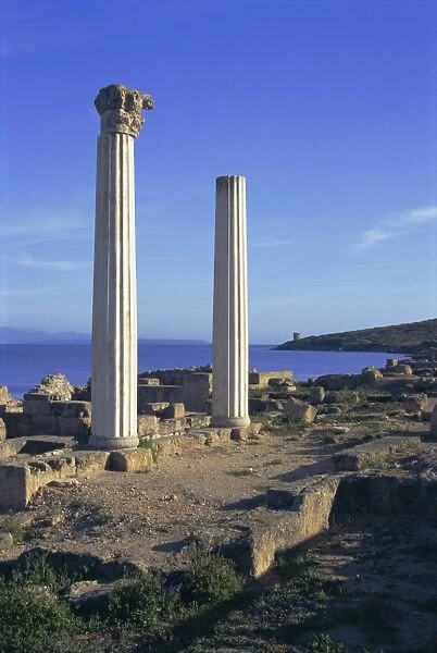 Punic  /  Roman ruins of city founded by Phoenicians in 730 BC