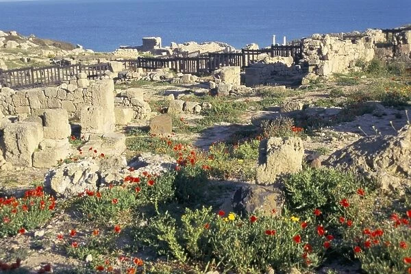 Punic and Roman ruins of city founded by Phoenicians in 730BC