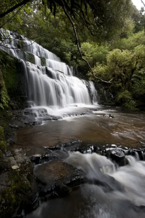 Framed Print : Purakaunui Falls, Southland, South Island, New Zealand, Pacific Framed Print : Purakaunui Falls, Southland, South Island, New Zealand, Pacific