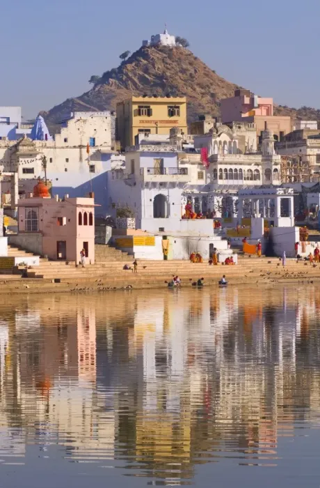 Framed Print : Pushkar Lake, Rajasthan, India, Asia Framed Print : Pushkar Lake, Rajasthan, India, Asia