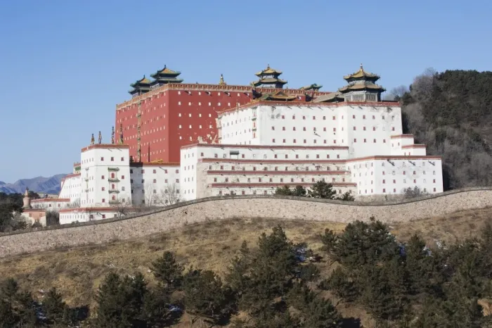 Framed Print : Putuo Zongcheng Tibetan outer temple dating from 1767, Chengde city, UNESCO World Heritage Site Framed Print : Putuo Zongcheng Tibetan outer temple dating from 1767, Chengde city, UNESCO World Heritage Site