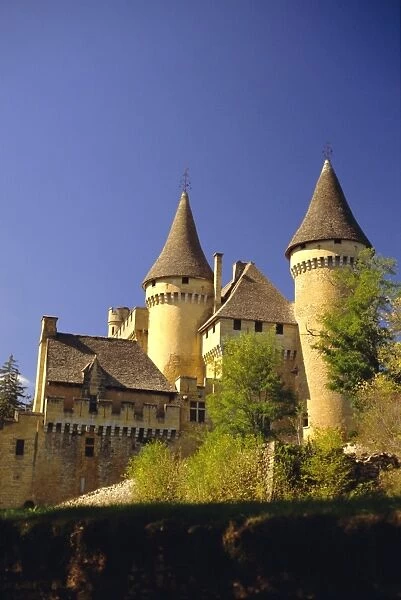 Puymartin castle, Dordogne, Aquitaine, France, Europe