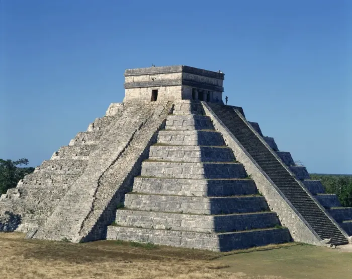 Framed Print : Pyramid at Chichen Itza