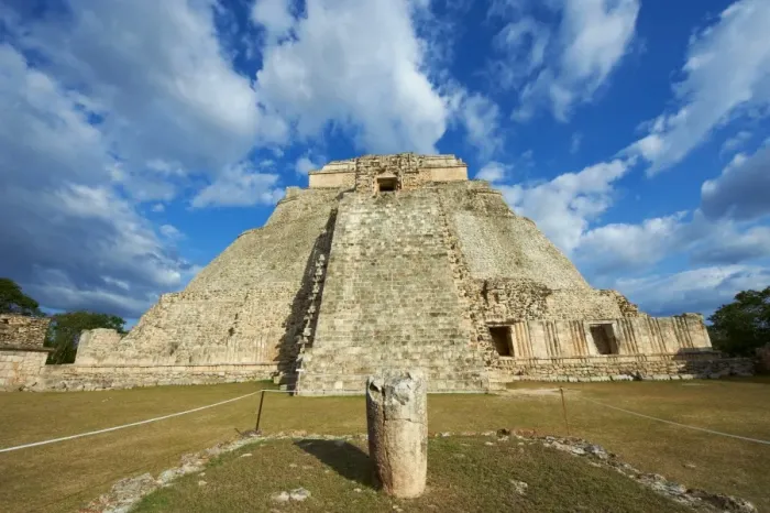 Framed Print : Pyramid of the Magician, Mayan archaeological site, Uxmal, UNESCO World Heritage Site Framed Print : Pyramid of the Magician, Mayan archaeological site, Uxmal, UNESCO World Heritage Site