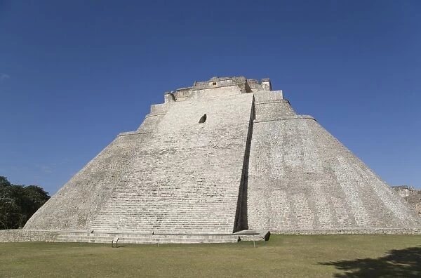 Pyramid of the Magician, Uxmal, Mayan archaeological site, UNESCO World Heritage Site