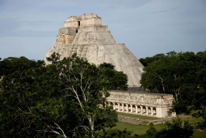 Framed Print : The Pyramid of the Magician, Uxmal, UNESCO World Heritage Site, Yucatan Framed Print : The Pyramid of the Magician, Uxmal, UNESCO World Heritage Site, Yucatan