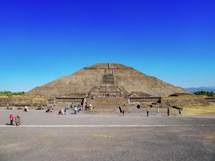 Framed Print : Pyramid of the Sun, Teotihuacan, Mexico State, Mexico