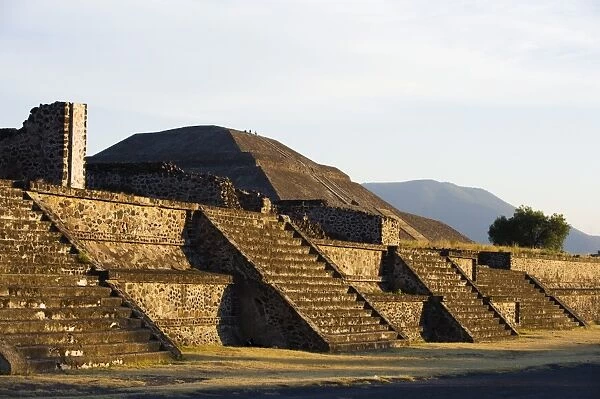 Pyramid of the Sun at Teotihuacan, UNESCO World Heritage Site, Valle de Mexico