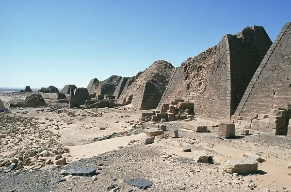 Pyramids, Meroe