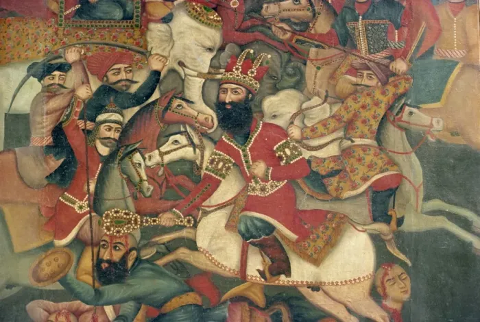 Framed Print : Qajar painting Framed Print : Qajar painting