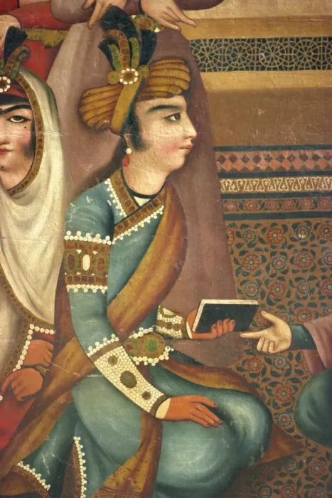 Framed Print : Qajar painting Framed Print : Qajar painting