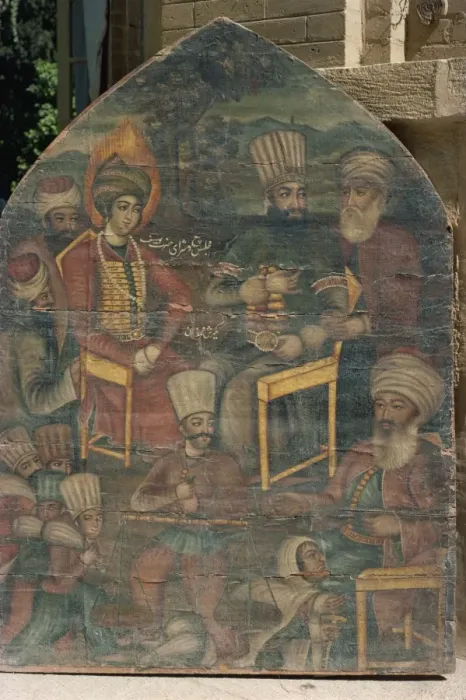 Framed Print : Qajar painting Framed Print : Qajar painting