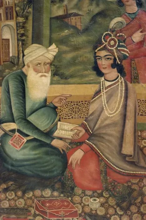 Framed Print : Qajar painting Framed Print : Qajar painting