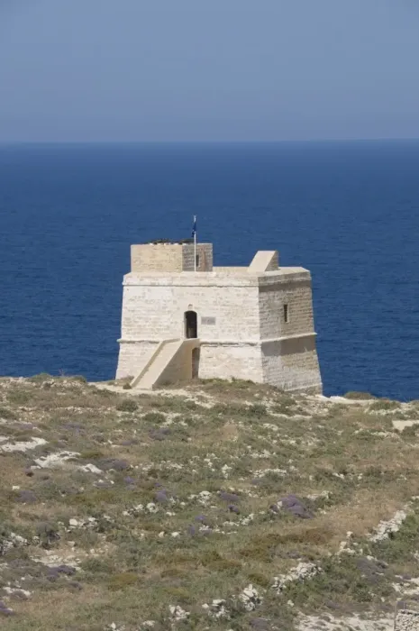 Framed Print : Qawra Tower near Dwejra Point, Gozo, Malta, Europe Framed Print : Qawra Tower near Dwejra Point, Gozo, Malta, Europe