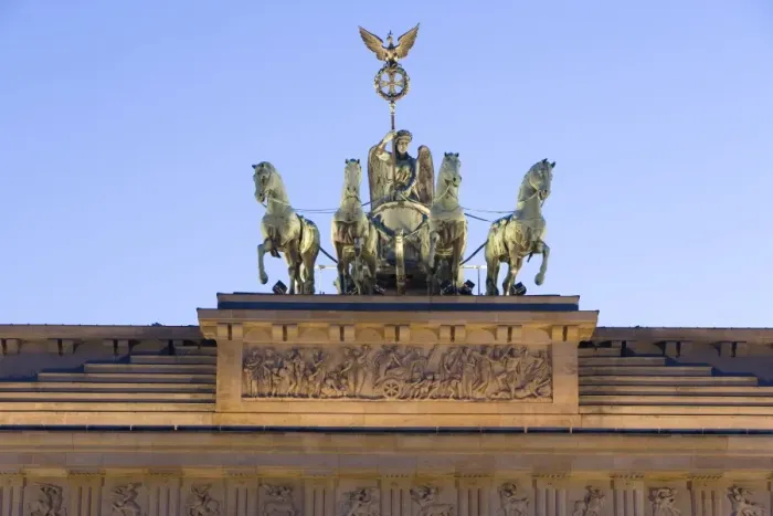 Framed Print : Quadriga on Brandenburger Tor Framed Print : Quadriga on Brandenburger Tor