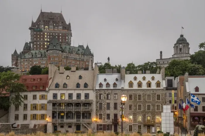 Framed Print : Quebec City with Chateau Frontenac on skyline, Province of Quebec, Canada, North America Framed Print : Quebec City with Chateau Frontenac on skyline, Province of Quebec, Canada, North America