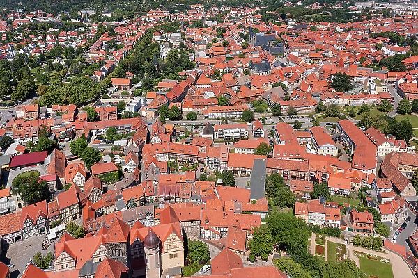 Quedlinburg, Harz, Saxony-Anhalt, Germany, Europe