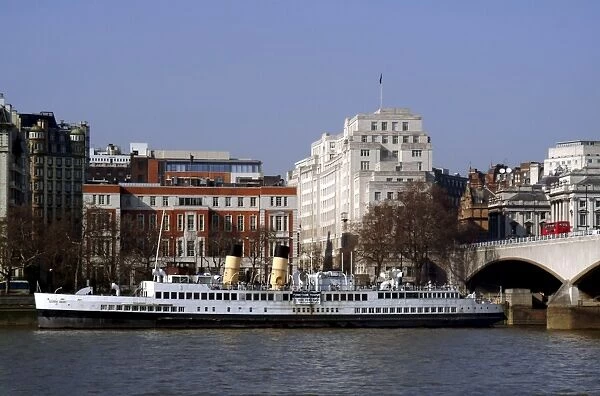 Queen Mary on the River Thames, London, England, United Kingdom, Europe