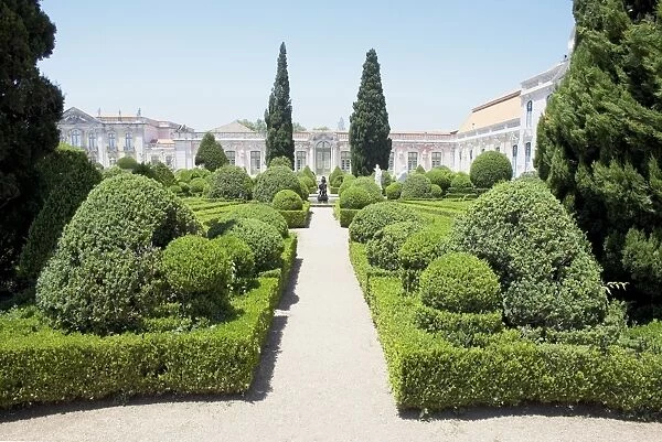 The Queluz Palace gardens