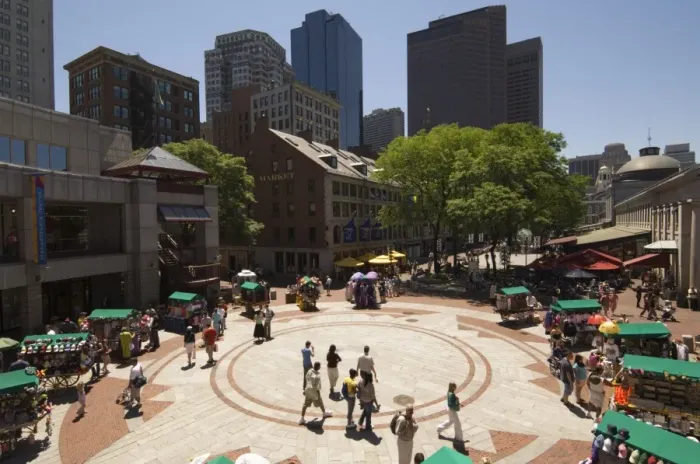 Framed Print : Quincy Market Framed Print : Quincy Market