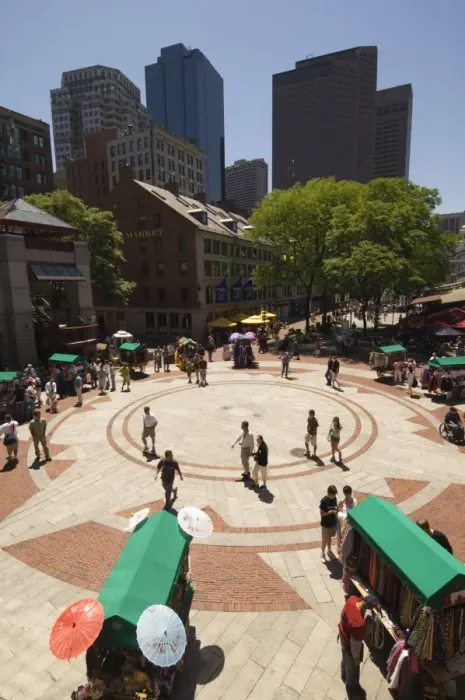 Framed Print : Quincy Market Framed Print : Quincy Market