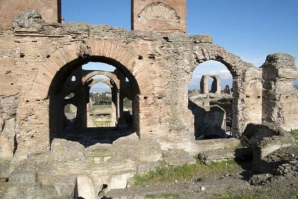 The Quintili brothers, Roman Consuls, built this magnificent villa in the year 151