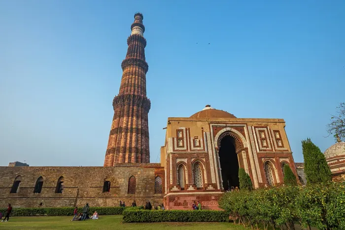 Framed Print : Qutb Minar complex, UNESCO, Delhi, India Framed Print : Qutb Minar complex, UNESCO, Delhi, India