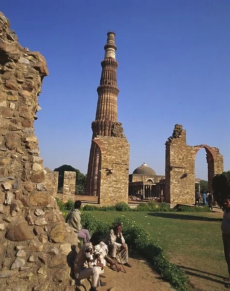Qutb Minar, UNESCO World Heritage Site, Delhi, India, Asia