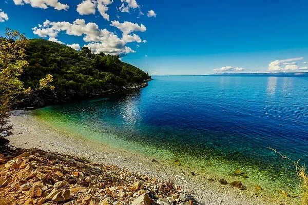Racisce Beach on Korcula Island, Croatia, Europe