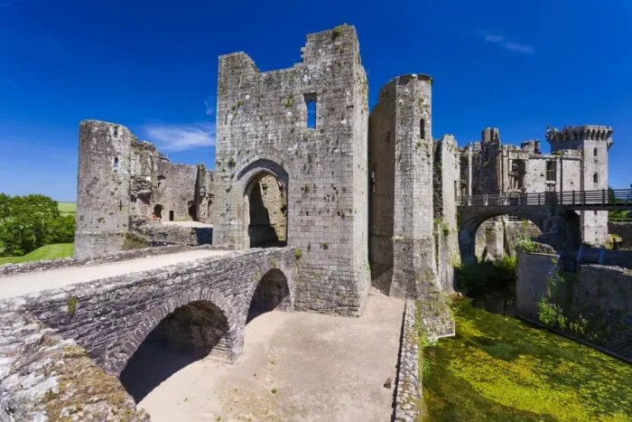 Framed Print : Raglan Castle, Monmouthshire, Wales, United Kingdom, Europe Framed Print : Raglan Castle, Monmouthshire, Wales, United Kingdom, Europe