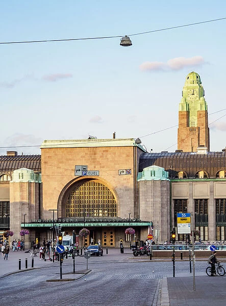 Railway (Train) Station, Helsinki, Uusimaa County, Finland, Europe