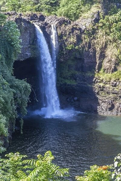 Rainbow Falls, Hilo, Hawaii island (Big Island), Hawaii, United States of America, Pacific