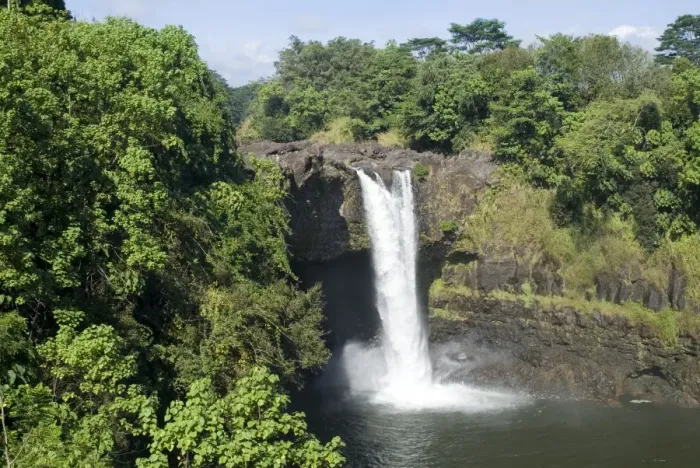 Framed Print : Rainbow Falls near Hilo Framed Print : Rainbow Falls near Hilo