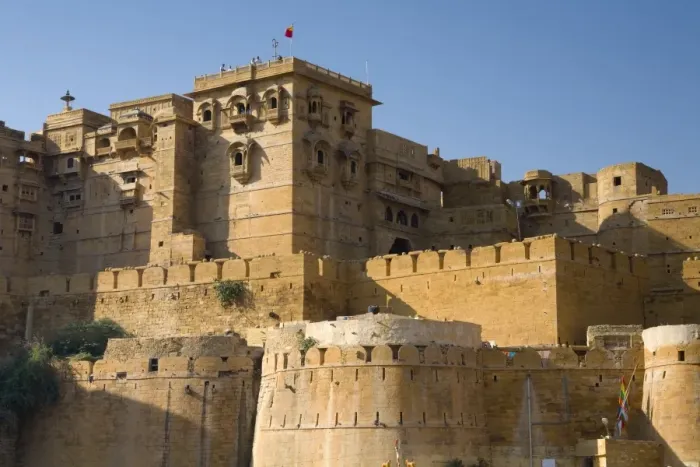 Framed Print : Rajmahal Palace, Jaisalmer, Western Rajasthan, India, Asia