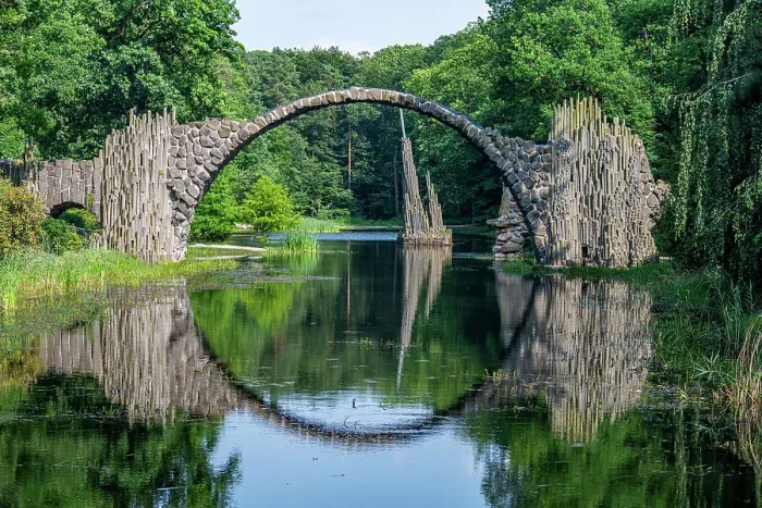 Framed Print : Rakotzbrucke (Devil´s Bridge), Kromlau Azalea and Rhododendron Park, Gablenz, Saxony, Germany, Europe Framed Print : Rakotzbrucke (Devil´s Bridge), Kromlau Azalea and Rhododendron Park, Gablenz, Saxony, Germany, Europe