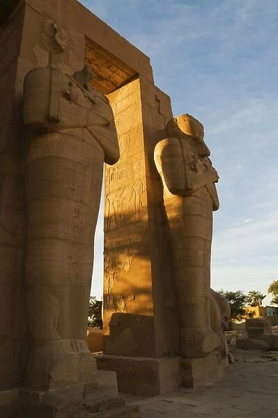 The Ramesseum, West Bank (Western Thebes), Thebes, UNESCO World Heritage Site