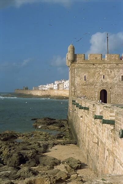 Ramparts and harbour gate