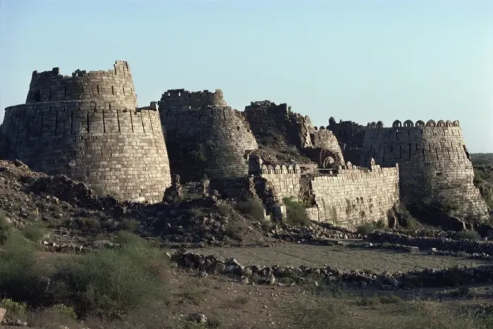 Framed Print : Ramparts, Tughlaqabad, Haryana state, India, Asia