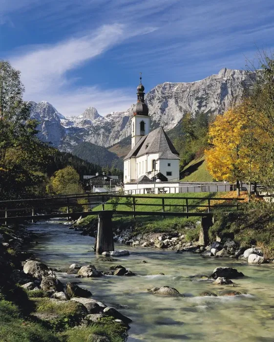 Framed Print : Ramsau, Bavaria, Germany Framed Print : Ramsau, Bavaria, Germany
