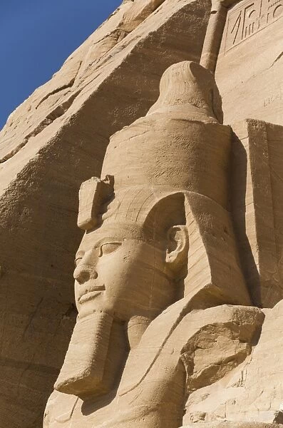 Ramses II, Sun Temple, Abu Simbel, UNESCO World Heritage Site, Egypt, North Africa