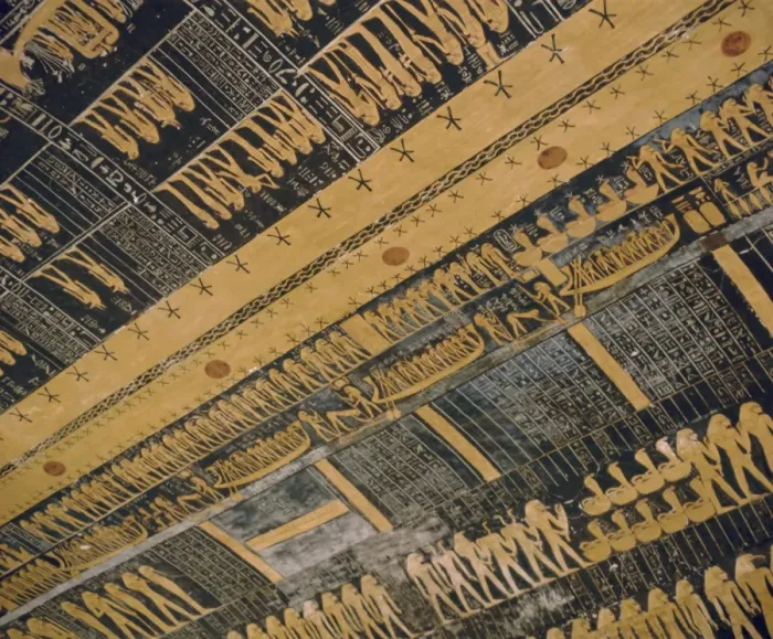 Framed Print : Ramses VI tomb, ceiling, Valley of the Kings, Thebes, Egypt Framed Print : Ramses VI tomb, ceiling, Valley of the Kings, Thebes, Egypt