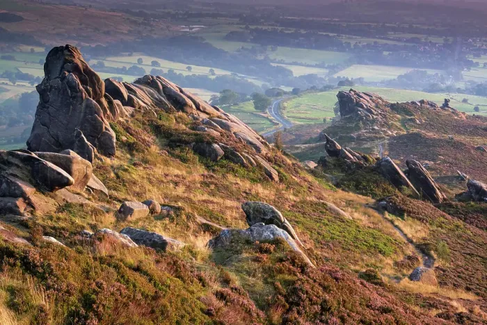 Framed Print : Ramshaw Rocks in summer, near Leek, Peak District National Park, Staffordshire Moorlands, Staffordshire, England, United Kingdom, Europe Framed Print : Ramshaw Rocks in summer, near Leek, Peak District National Park, Staffordshire Moorlands, Staffordshire, England, United Kingdom, Europe