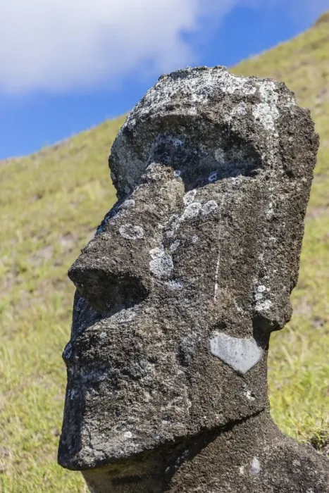 Framed Print : Rano Raraku, the quarry site for all moai statues on Easter Island (Isla de Pascua) (Rapa Nui), UNESCO World Heritage Site, Chile, South America Framed Print : Rano Raraku, the quarry site for all moai statues on Easter Island (Isla de Pascua) (Rapa Nui), UNESCO World Heritage Site, Chile, South America