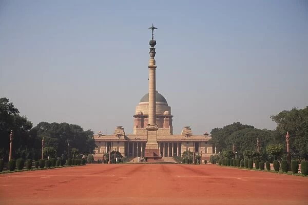 Rashtrapati Bhavan, Presidential Palace, New Delhi, India, Asia