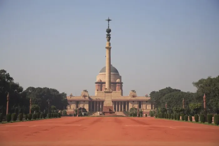 Framed Print : Rashtrapati Bhavan, Presidential Palace, New Delhi, India, Asia Framed Print : Rashtrapati Bhavan, Presidential Palace, New Delhi, India, Asia