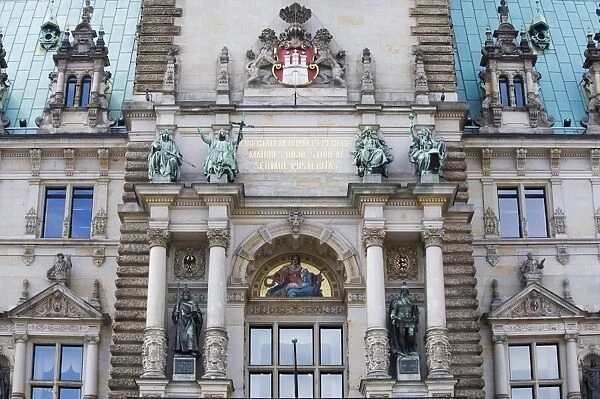 Rathaus (City Hall), Hamburg, Germany, Europe